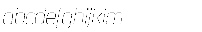 Expandable Thin Medium Open Italic FONT