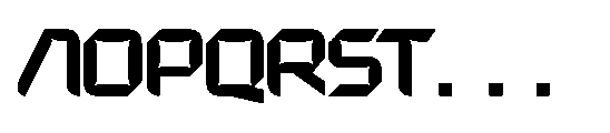 Expanse Cosmic Regular Font LOWERCASE