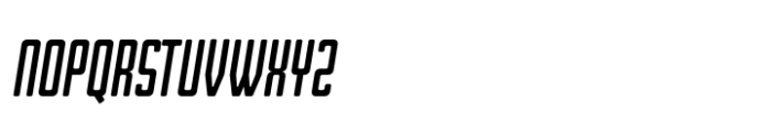Expanse Nuvo Italic Font UPPERCASE