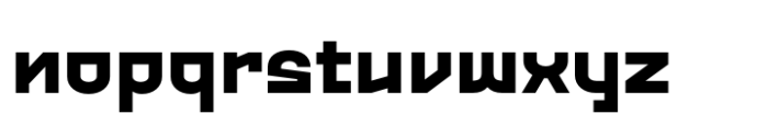 Experimo Bold Font LOWERCASE
