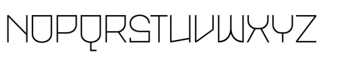 Experimo Light Font UPPERCASE
