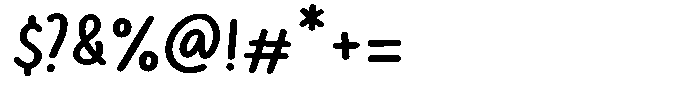 Explorers Ballpen Regular Font OTHER CHARS