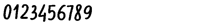 Explorers Ballpen Rough Font OTHER CHARS