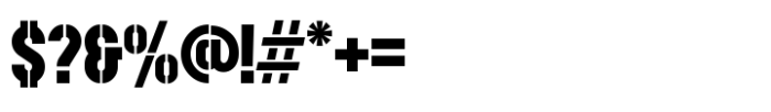 Export Drive Regular Font OTHER CHARS