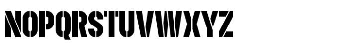 Export Drive Regular Font UPPERCASE