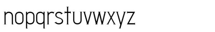 Exposition Plain Two Font LOWERCASE