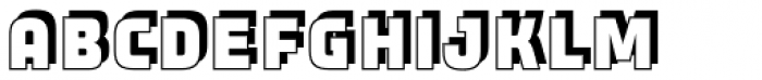 Expreso Sombra 3 Font LOWERCASE