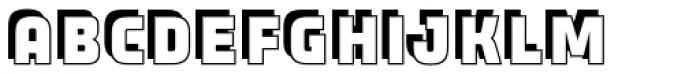 Expreso Sombra 4 Font LOWERCASE