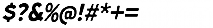Expressway Soft ExtraBold Italic Font OTHER CHARS