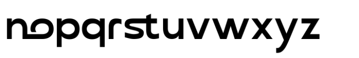 Exson Regular Font LOWERCASE
