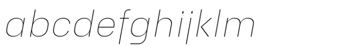 Extatica Thin Italic FONT