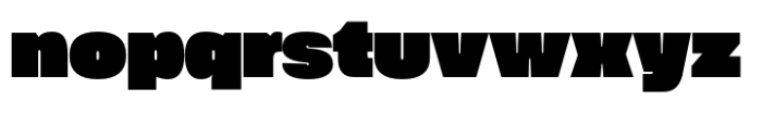 Extenda 100 Yotta Font LOWERCASE