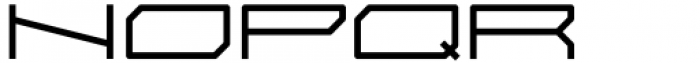 Externa Regular Font LOWERCASE