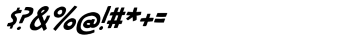 Extra Chill Italic Font OTHER CHARS