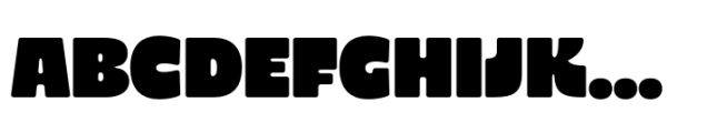 Extra Chunk Please Font UPPERCASE