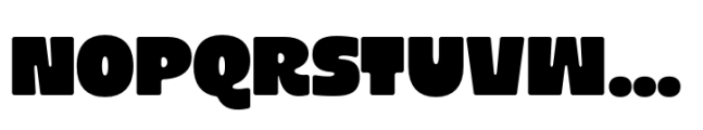 Extra Chunk Please Font UPPERCASE