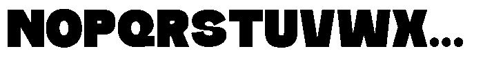 Exulta Font UPPERCASE