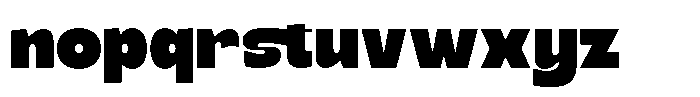 Exulta Font LOWERCASE