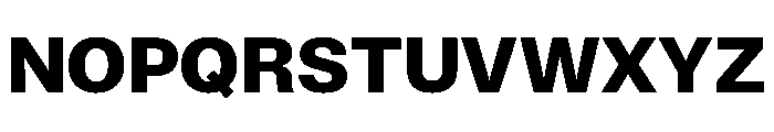 ExatCYR Bold Instance Font UPPERCASE