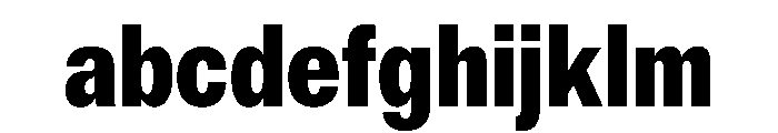 ExatCYR CondensedExtraBold Instance FONT