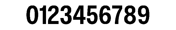 ExatCYR CondensedMedium Instance Font OTHER CHARS
