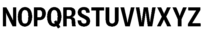 ExatCYR CondensedMedium Instance Font UPPERCASE