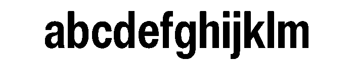 ExatCYR CondensedMedium Instance FONT