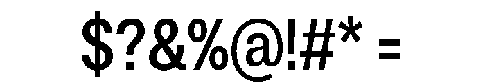 ExatCYR CondensedRegular Instance Font OTHER CHARS