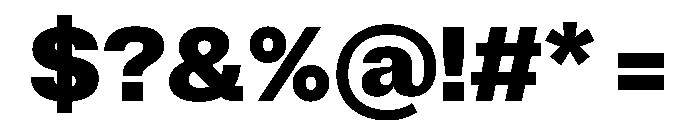 ExatCYR ExtraBold Instance Font OTHER CHARS