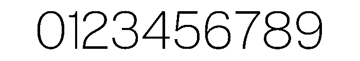 ExatCYR ExtraLight Instance Font OTHER CHARS