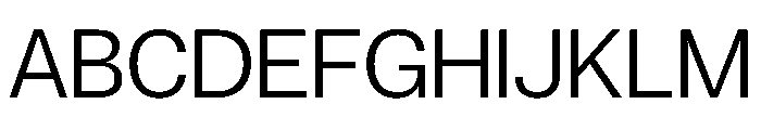 ExatCYR Light Instance Font UPPERCASE
