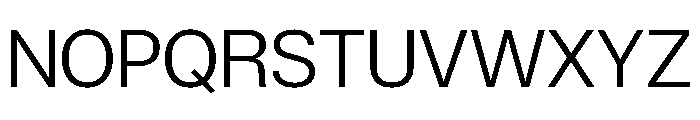 ExatCYR Light Instance Font UPPERCASE