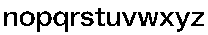 ExatCYR Regular Instance Font LOWERCASE