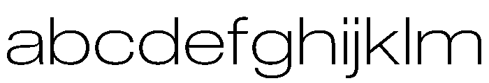 ExatCYR WideExtraLight Instance FONT
