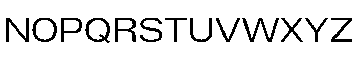 ExatCYR WideLight Instance Font UPPERCASE