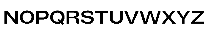 ExatCYR WideRegular Instance Font UPPERCASE
