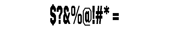 Explicit Bold Font OTHER CHARS