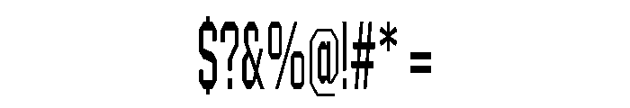 Explicit Regular Font OTHER CHARS