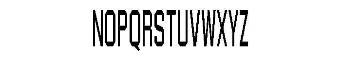 Explicit Regular Font UPPERCASE