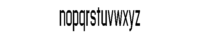 Explicit Regular Font LOWERCASE