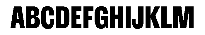 ExtractGrotesk Black Font UPPERCASE