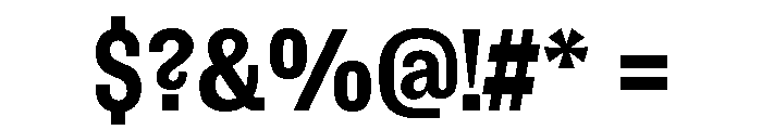 ExtractGrotesk Bold Font OTHER CHARS