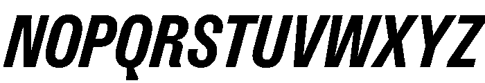 ExtractGrotesk BoldItalic Font UPPERCASE