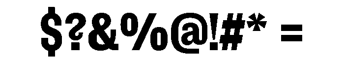 ExtractGrotesk ExtraBold Font OTHER CHARS