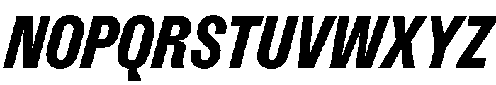 ExtractGrotesk ExtraBoldItalic Font UPPERCASE