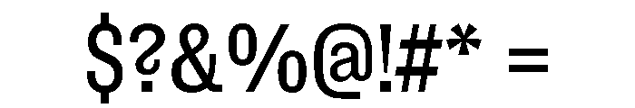 ExtractGrotesk Regular Font OTHER CHARS