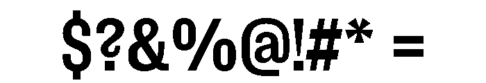 ExtractGrotesk SemiBold Font OTHER CHARS