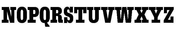 ExtractSemislab Black Font UPPERCASE