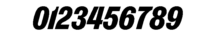 ExtractSemislab BlackItalic Font OTHER CHARS