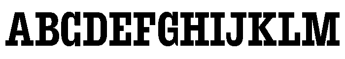 ExtractSemislab Bold Font UPPERCASE